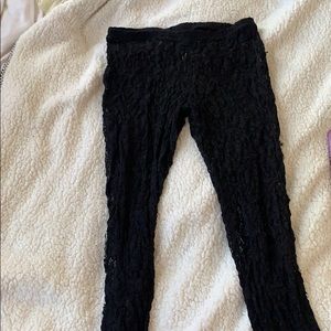 Free People lace tights